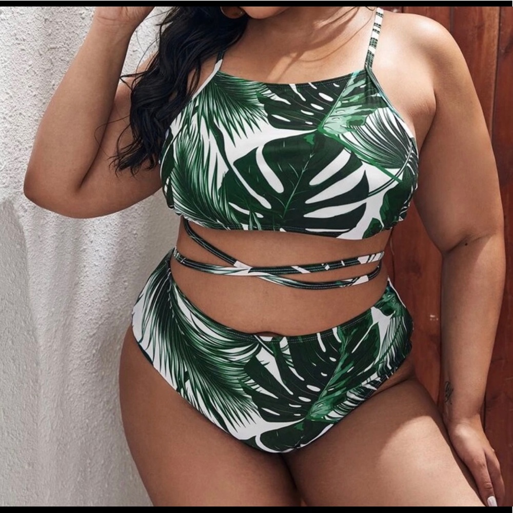 Leaf bathing suit